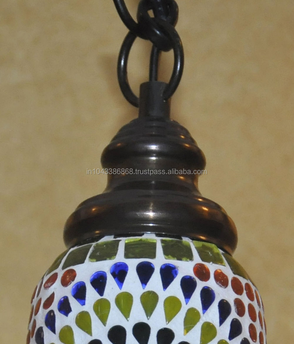 インドのホームファニシングガラスの天井のランプ、 卸売業者の装飾的なガラスのペンダントランプ問屋・仕入れ・卸・卸売り