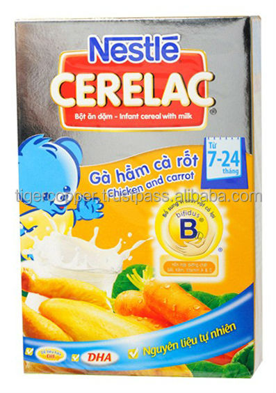 NESTLE CERELAC NUTRITIOUS RICE WITH MILK INFANT CEREAL WITH MILK BOX 200G