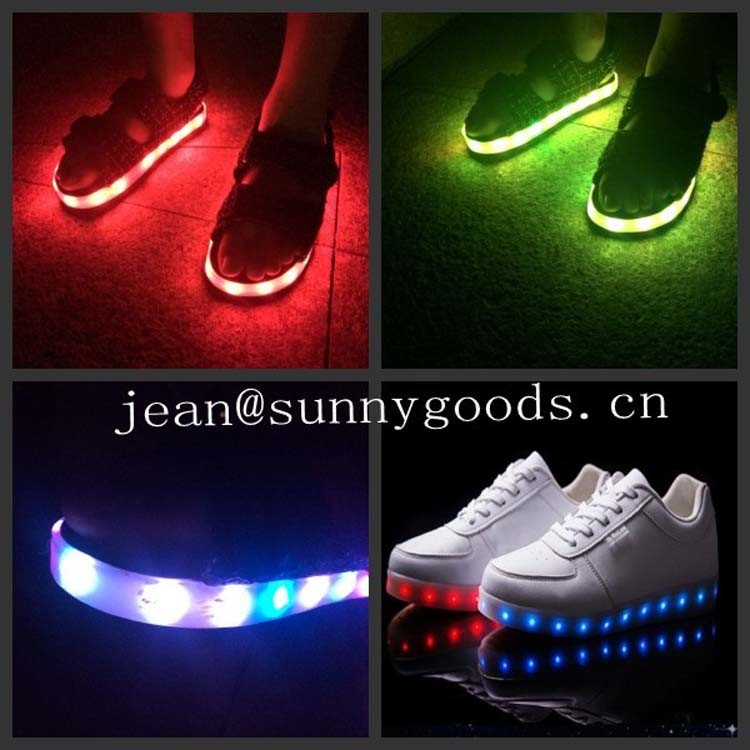 Rechargeable Usb Night Safety Motion Sensor Led Flashing Shoe Lights