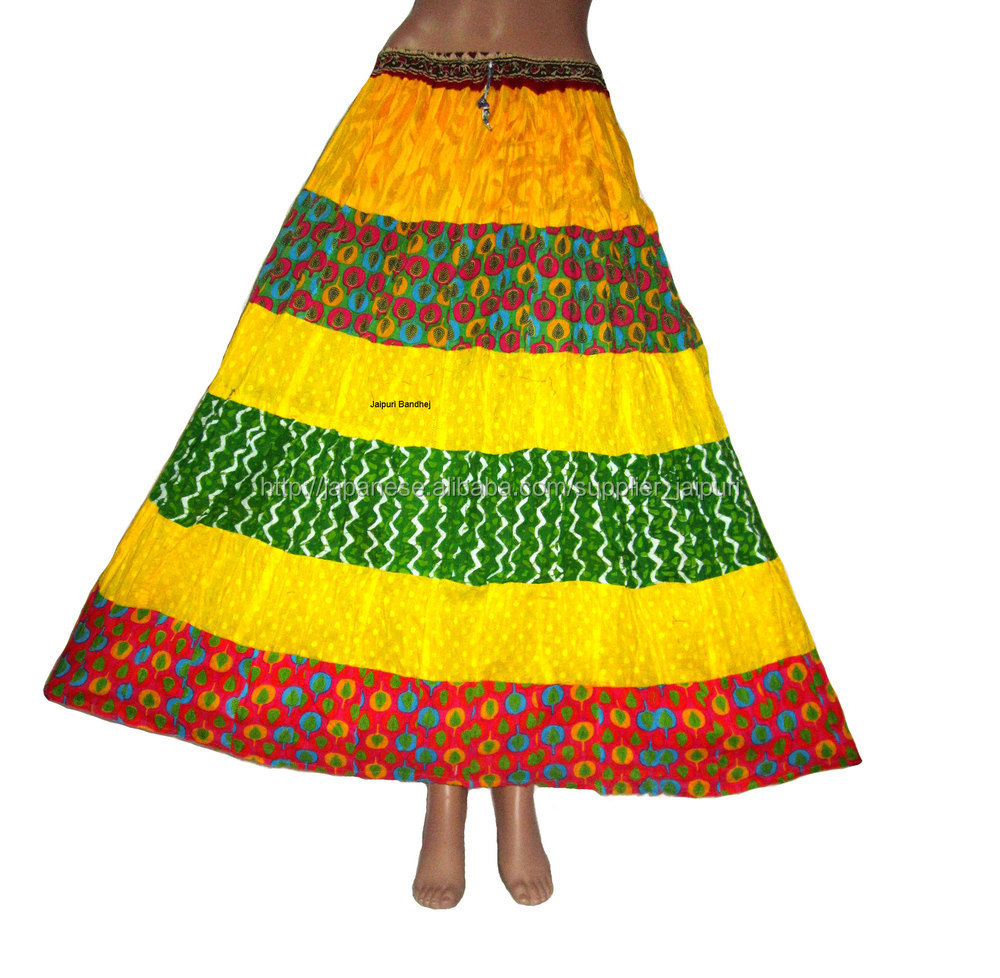 2014熱い販売のインドの長期安いスカート問屋・仕入れ・卸・卸売り