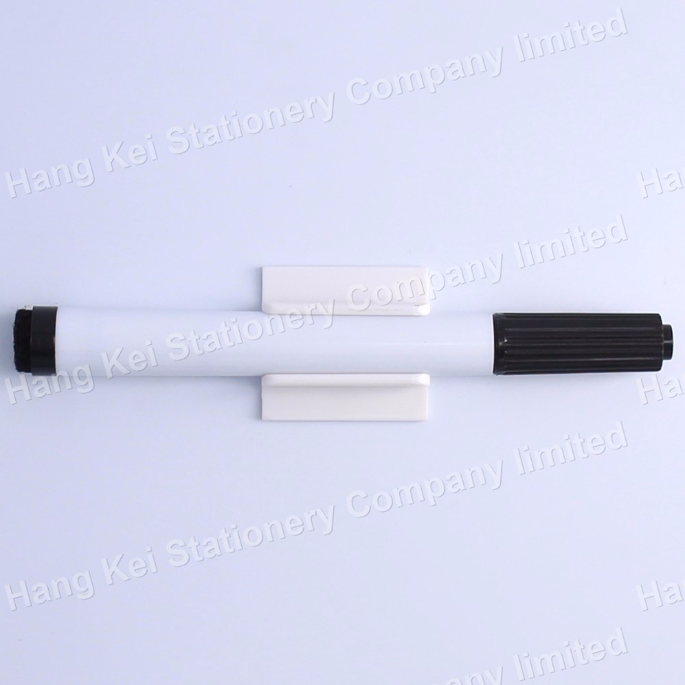 OEM plastic magnetic whiteboard marker pen marker holder clip