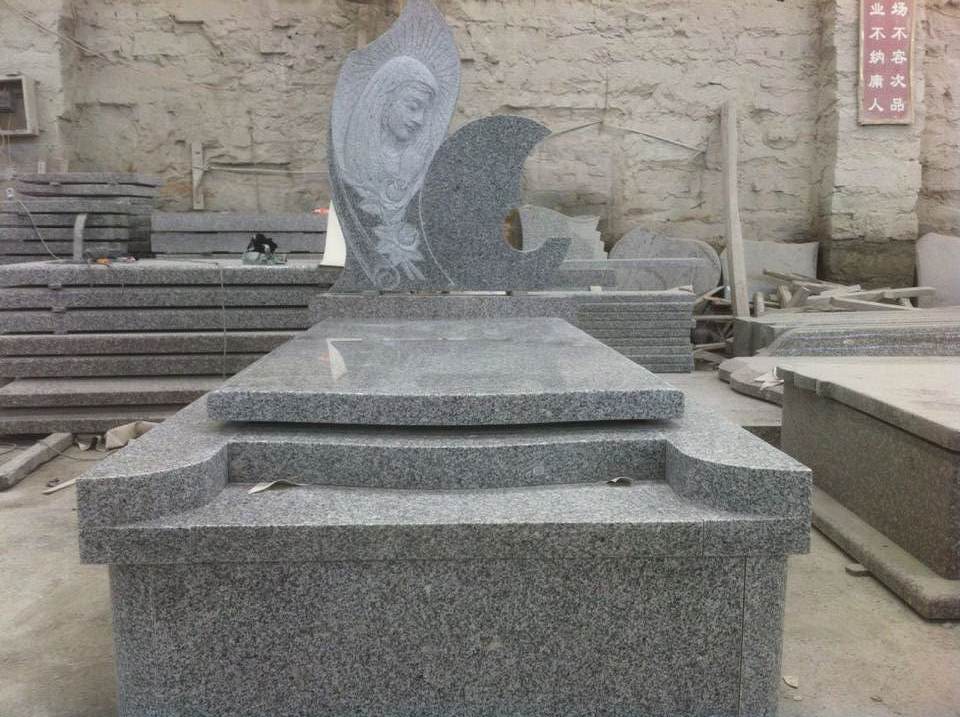 chinese black granite tombstone and headstone design
