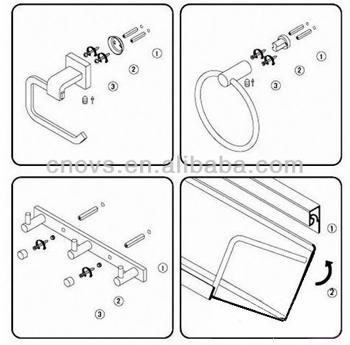 foshan bathroom corner shelf rack U2501