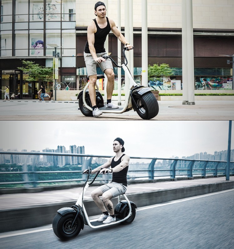 2016 the most fashionable citycoco 2 wheel electric scooter, adult electric motorcycle