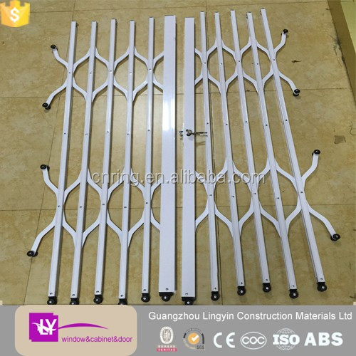 Ghana Style Aluminium Sliding Window With Burglar Proof Grills