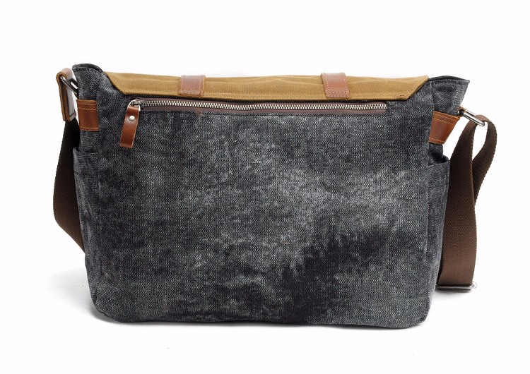 waxed canvas DSLR camera messenger bag (9).jpg