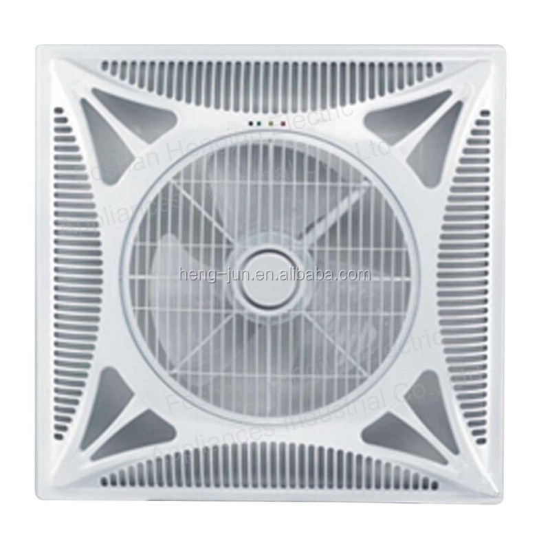 24 Inch 60 By White Ceiling Box Fan Cooling With Remote Ceiling Fan Box With Remote Control For Home Appliance Used