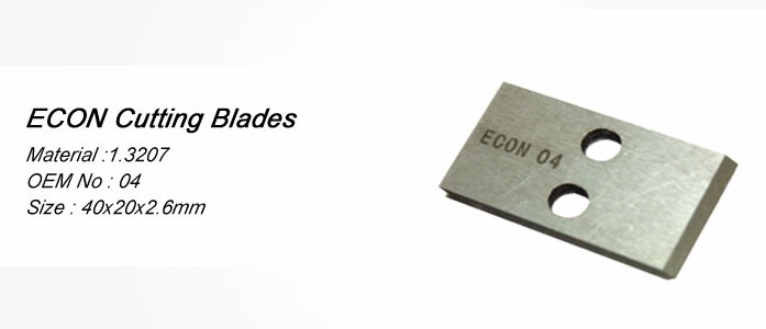 Cutter Blades For <a href=http://www.cutblades.com/product/bkg-pelletizer-cutter-baldes.html target='_blank'>BKG</a> ECON GALA Pelletizers