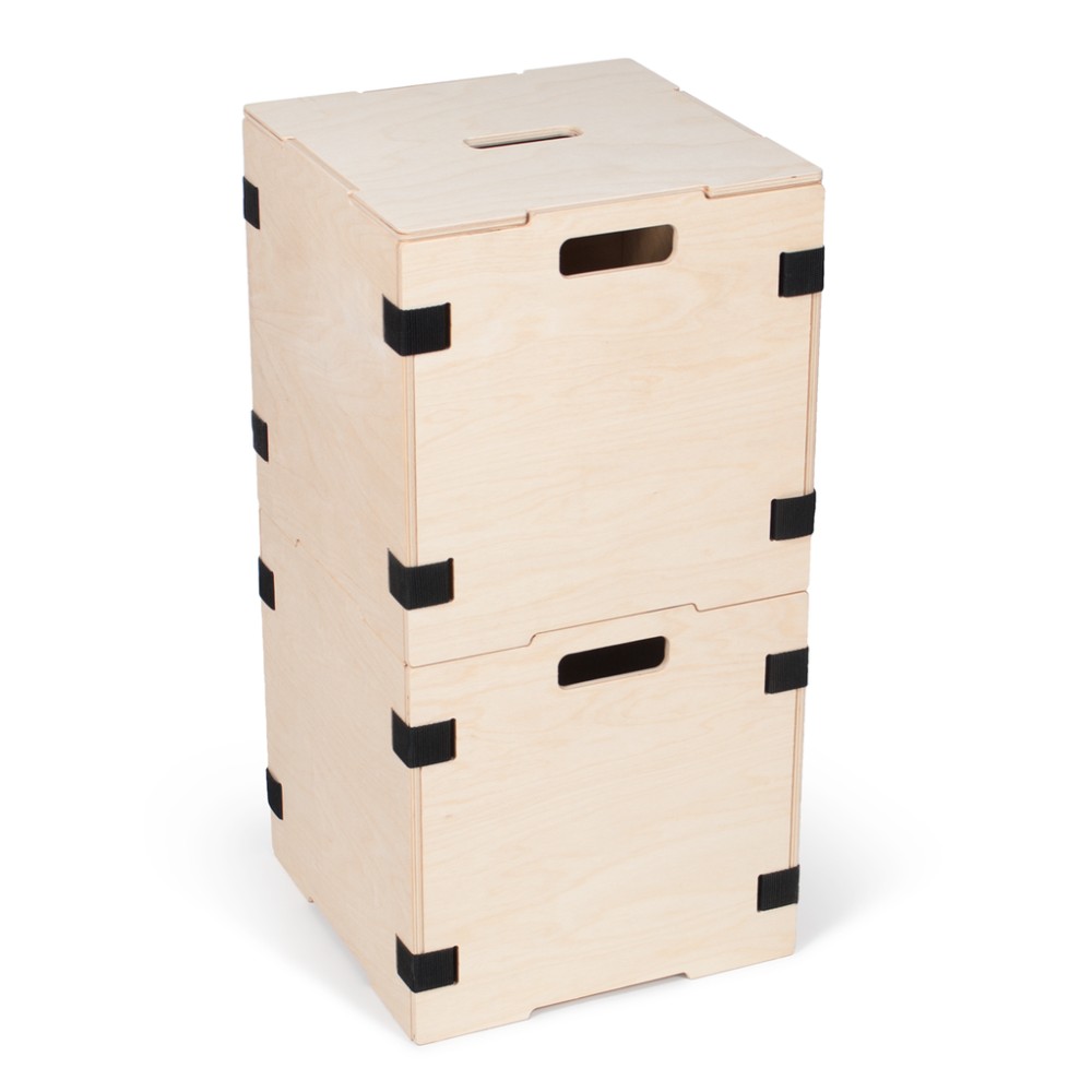 Multifictional Stackable Wood Cube Storage Box Buy Foldable