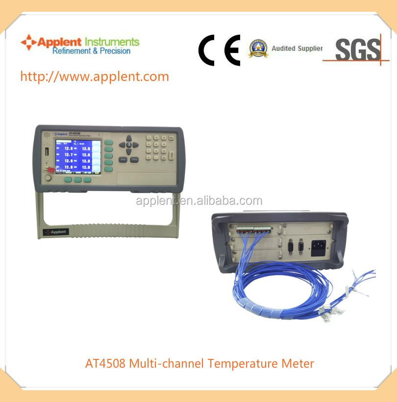 熱い販売のat45088k型熱電対温度計とプローブ測定付き範囲- 200c~1300c仕入れ・メーカー・工場