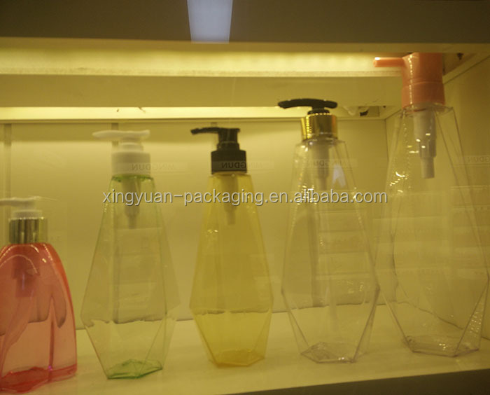 広州工場500mlの水ボトルのようなクリアpetgプラスチックボトルシャンプー用ガラスボトル仕入れ・メーカー・工場