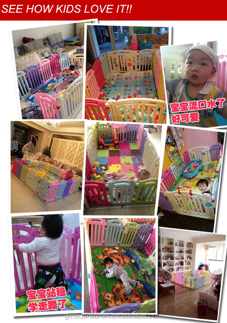 Plastic baby box indoor kinderen spelen hek op voorraad baby boxen ...