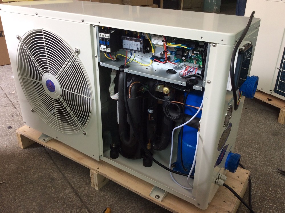 High Cop 5.8kw Swimming Pool Heat Pumps For Heating Jacuzzi,Titanium