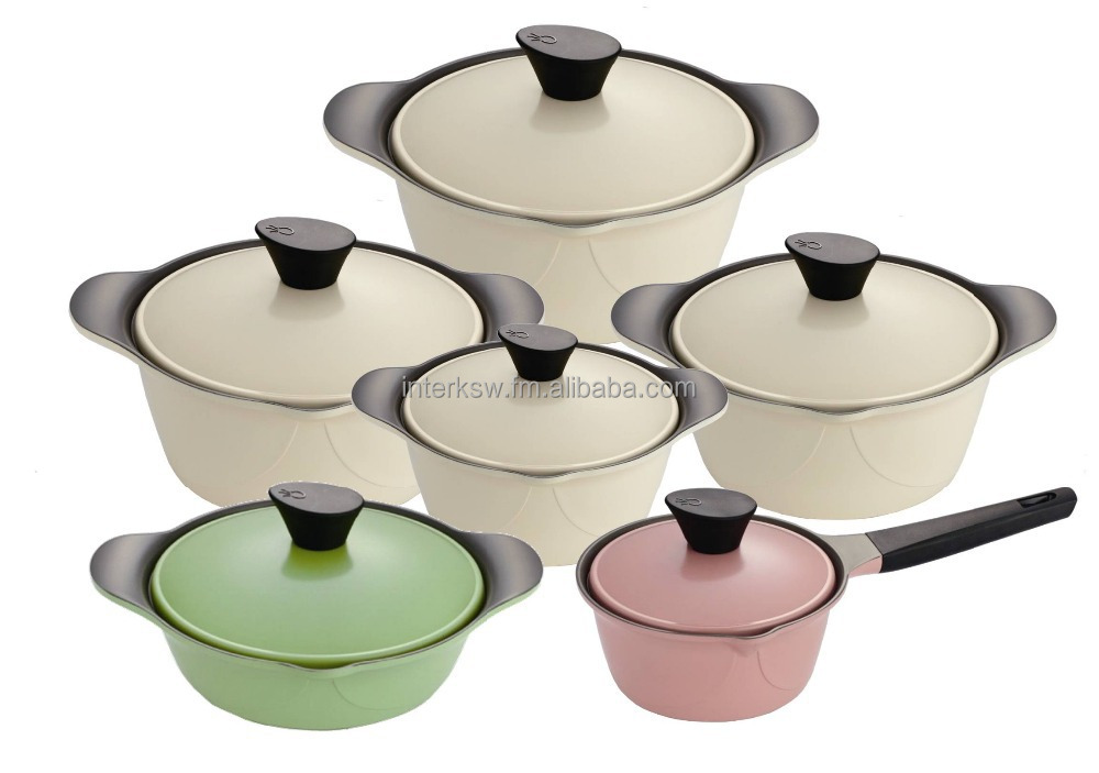 [korea King] Elegant Ceramic Cookware (5t) Set Buy Ceramic Coated