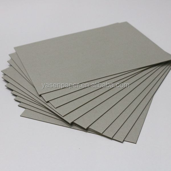 grey paper board 1200g cardboard