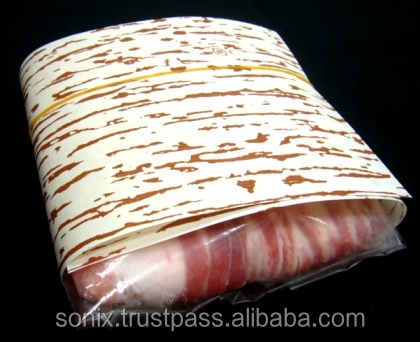 人工竹肌、 日本の食べ物のために使用可能な包装紙、 パラフィンワックスでコーティングされた仕入れ・メーカー・工場