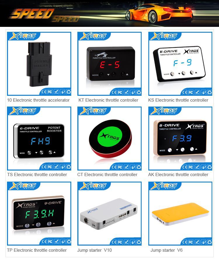 SOS LED lighting car power unit auto engine starter booster cigarette lighter car battery charger
