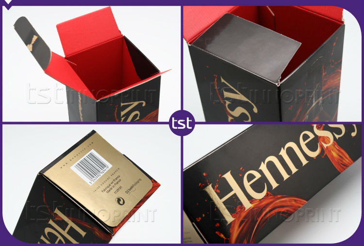 Custom Wine Paper Box with Luxury Packaging