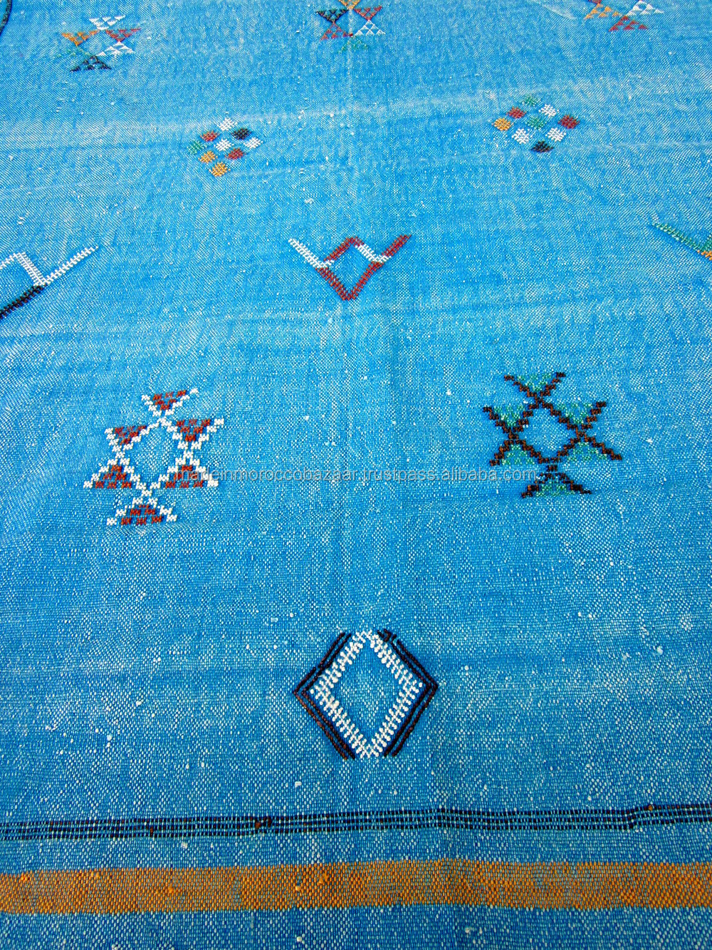 ヴィンテージシルクの敷物手織りサボテンモロッコ仕入れ・メーカー・工場