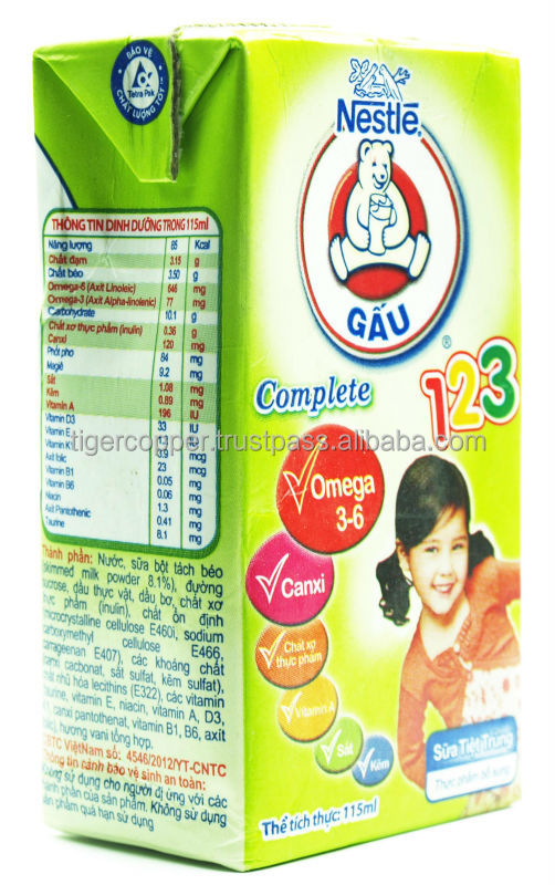 NESTLE GAU 456 UHT MILK BOX 115ML/NESTLE MILK