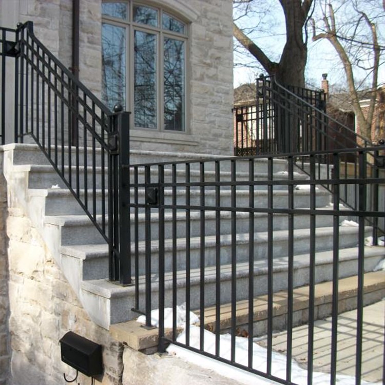 Cheap Outdoor Prefab Terrace Metal Stair Railing Design - Buy Prefab 