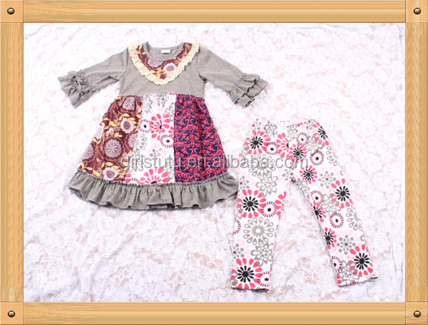 ファッション女の子の四つ葉2015新生児服パジャマ赤ちゃんの服の衣装トルコ子供服スーツパジャマセット仕入れ・メーカー・工場