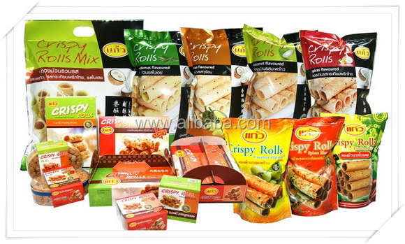 Crispy Rolls (Taro Flavored) 150g
