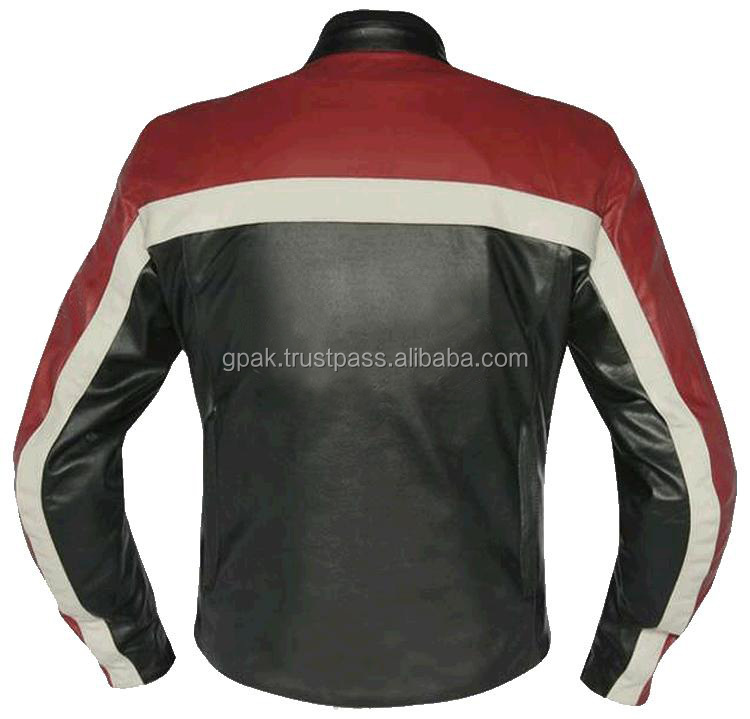 男性の革のオートバイのジャケット仕入れ・メーカー・工場