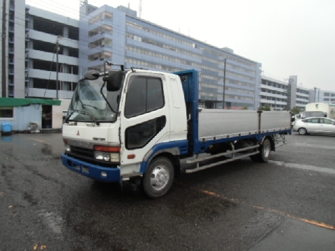 平台トラック三菱ふそうファイター1994年/4トン/fk617k/6d16エンジンid#株式: abw-20603問屋・仕入れ・卸・卸売り