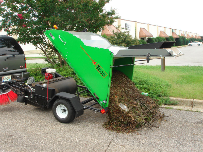 Victory T600 Towed Road Sweeper Low Cost High Performance Simple Easy