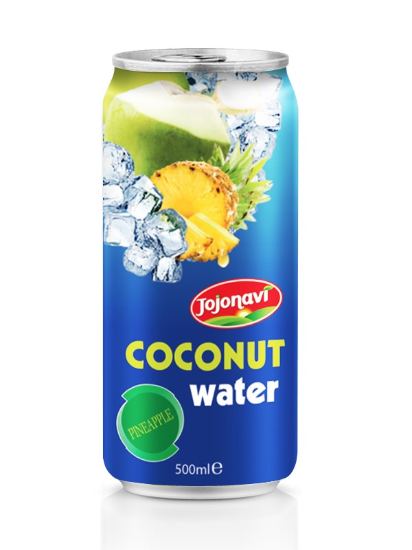 Pineapple flavour Coconut water in Aluminium can 500ml.jpg