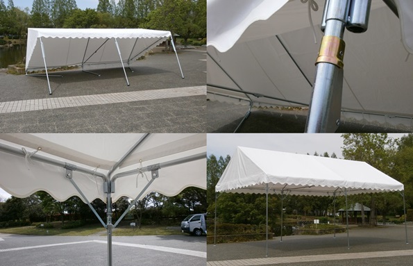 日本の高品質アルミイベント販売のための安全ストッパー付テント仕入れ・メーカー・工場
