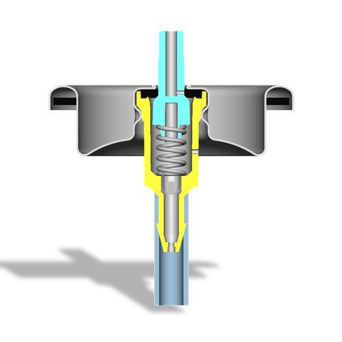 Various Types Of High Precision Valves For Fill Nitrogen Aerosol Can