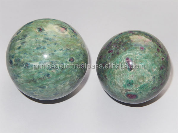ホット販売天然ルビークロム雲母ボール| khambhat瑪瑙輸出|インド仕入れ・メーカー・工場