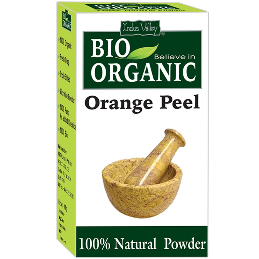 natural orange peel powder