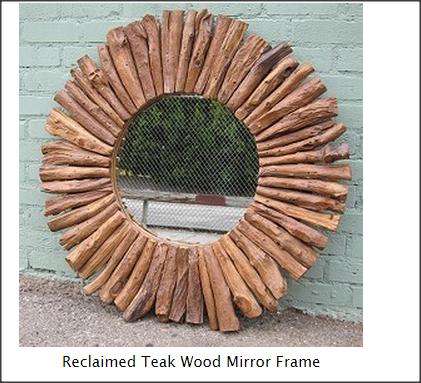 Reclaimed Teak Wood Mirror Frame  Buy Reclaimed Teak Wood 