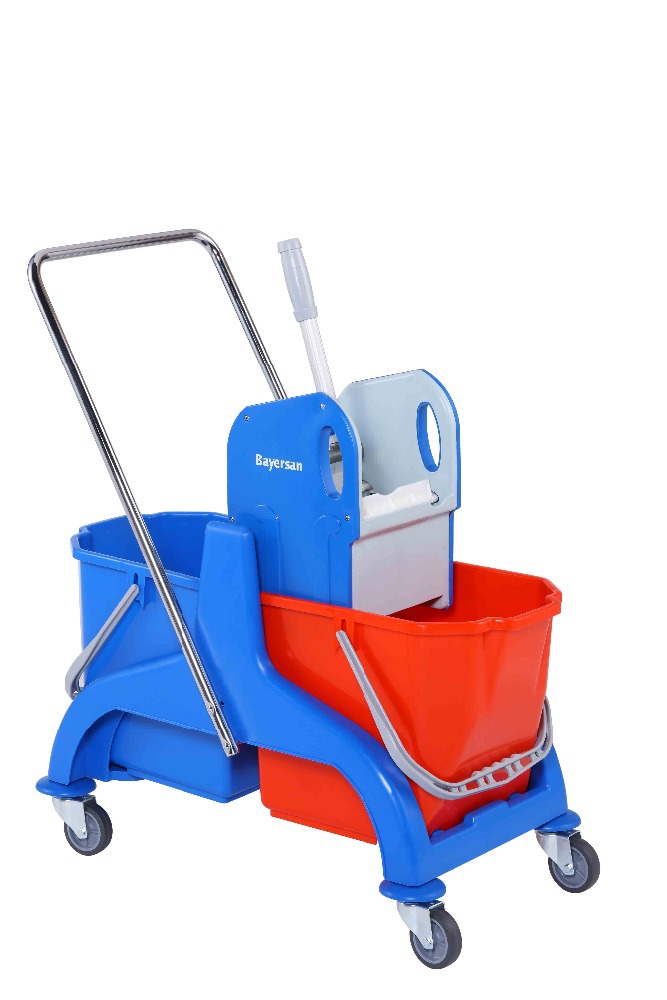 Double Mop Wringer Dual Bucket Buy Double Mop Bucket With Wringer