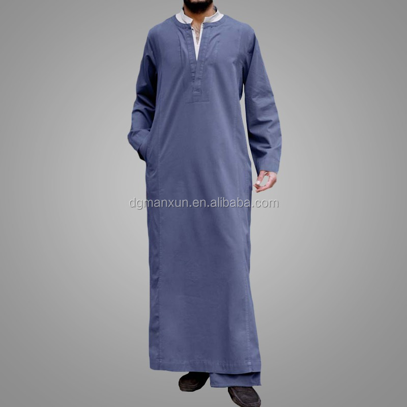 New design men thobe islamic thobe dubai men abaya3.jpg