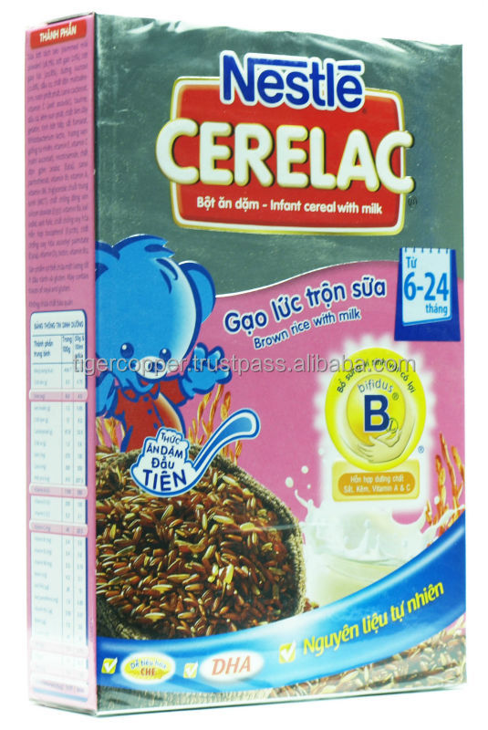 NESTLE CERELAC YOGURT MIXED ORANGE AND MANGO INFANT CEREAL WITH MILK BOX 200G