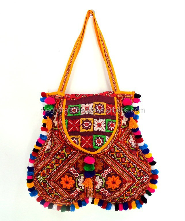 2015 Wholesale Wool Work Indian Traditional Handbagsbanjara Bags