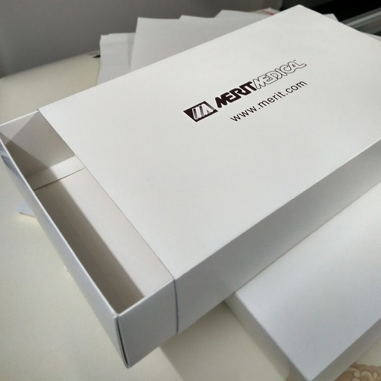 カスタムデザインプリント白段ボール紙化粧品ボックス印刷仕入れ・メーカー・工場