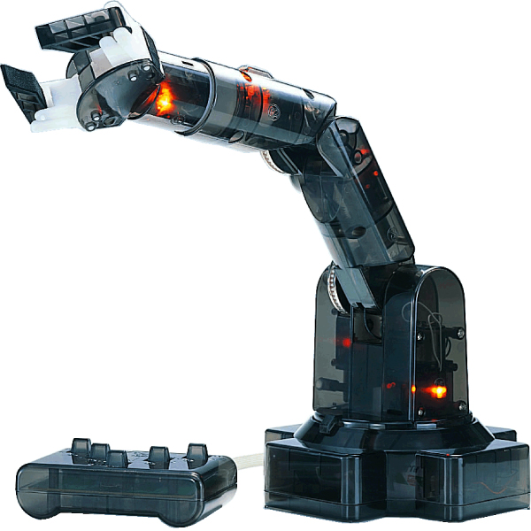 教育用ロボットアーム透明な黒のサマーキャンプ問屋・仕入れ・卸・卸売り