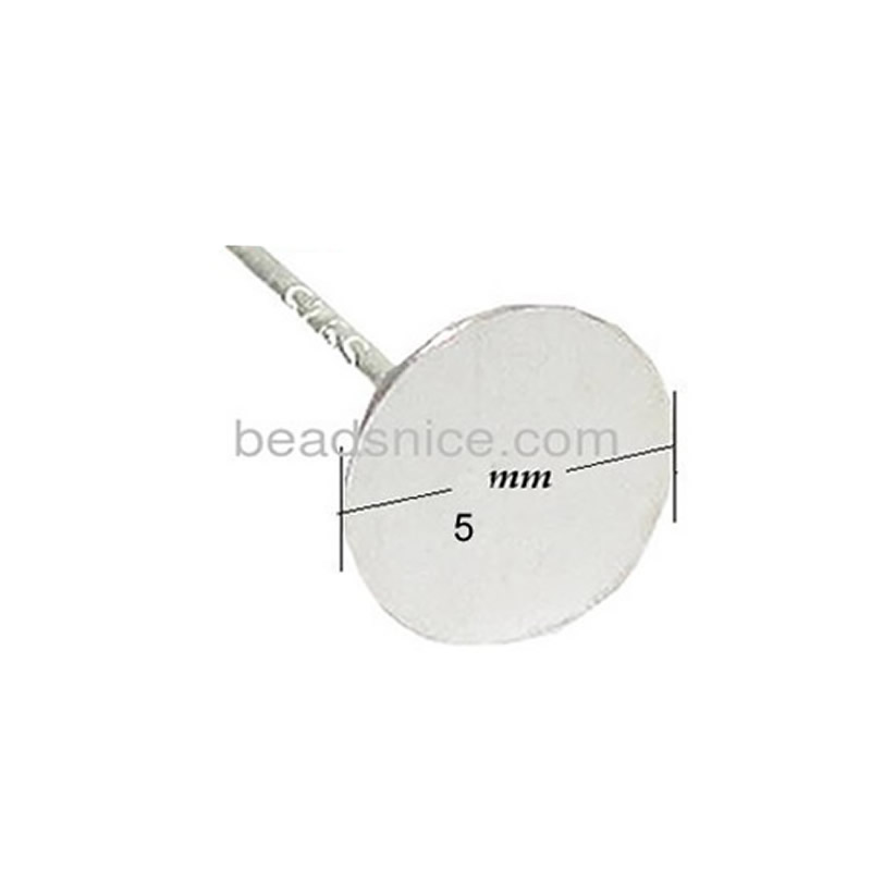 Beadsnice ID26689 925純銀製のスタッドのイヤリングのコンポーネントジュエリー所見問屋・仕入れ・卸・卸売り