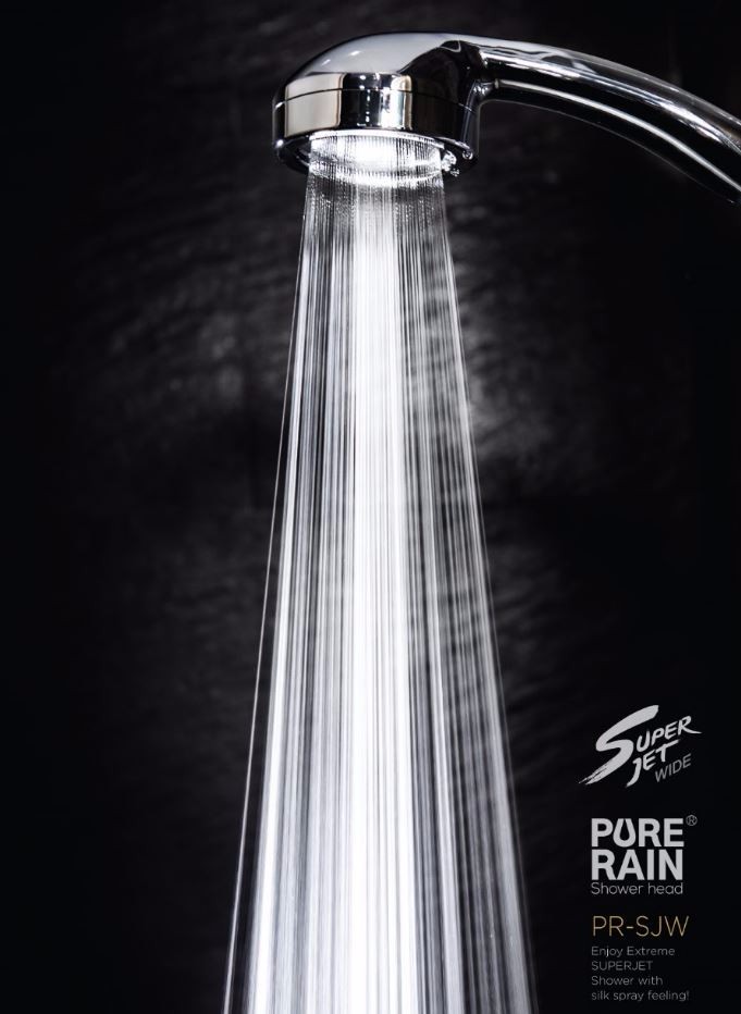 Prsjw / Pure Rain / Super Jet / Shower Head / High Pressure / Water