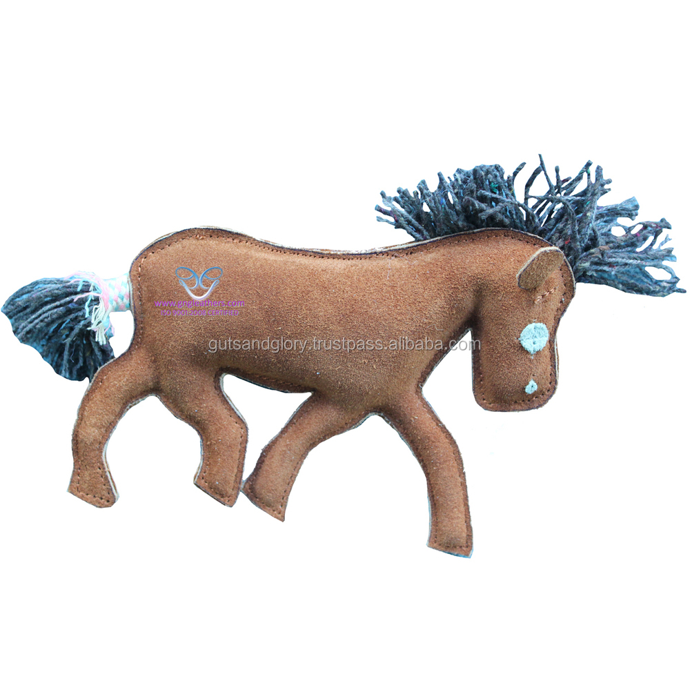 スエードレザーおもちゃの馬の形。問屋・仕入れ・卸・卸売り