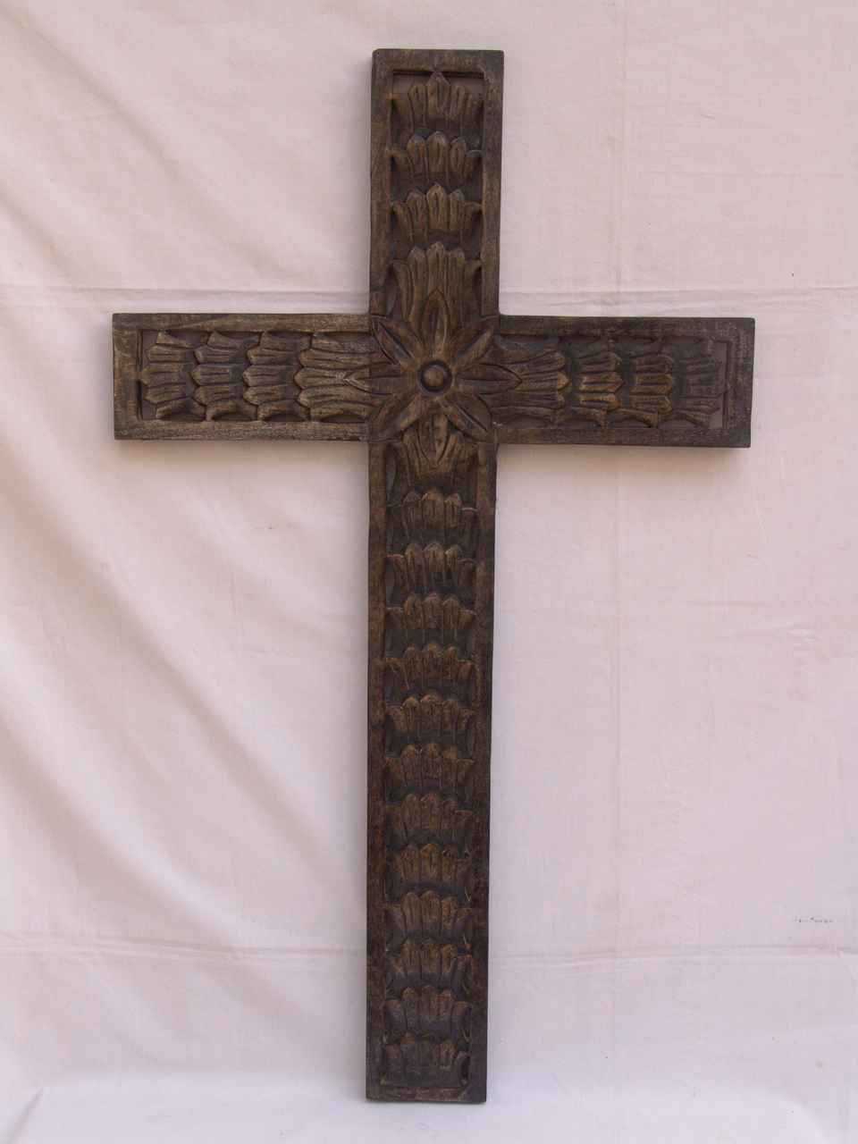 Vintage Craft Wooden Cross - Buy Hand Carved Wooden Cross 