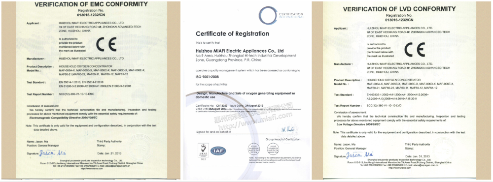 mafpsa高純度電動ミニ携帯用酸素濃縮器ceと・isoは承認した仕入れ・メーカー・工場