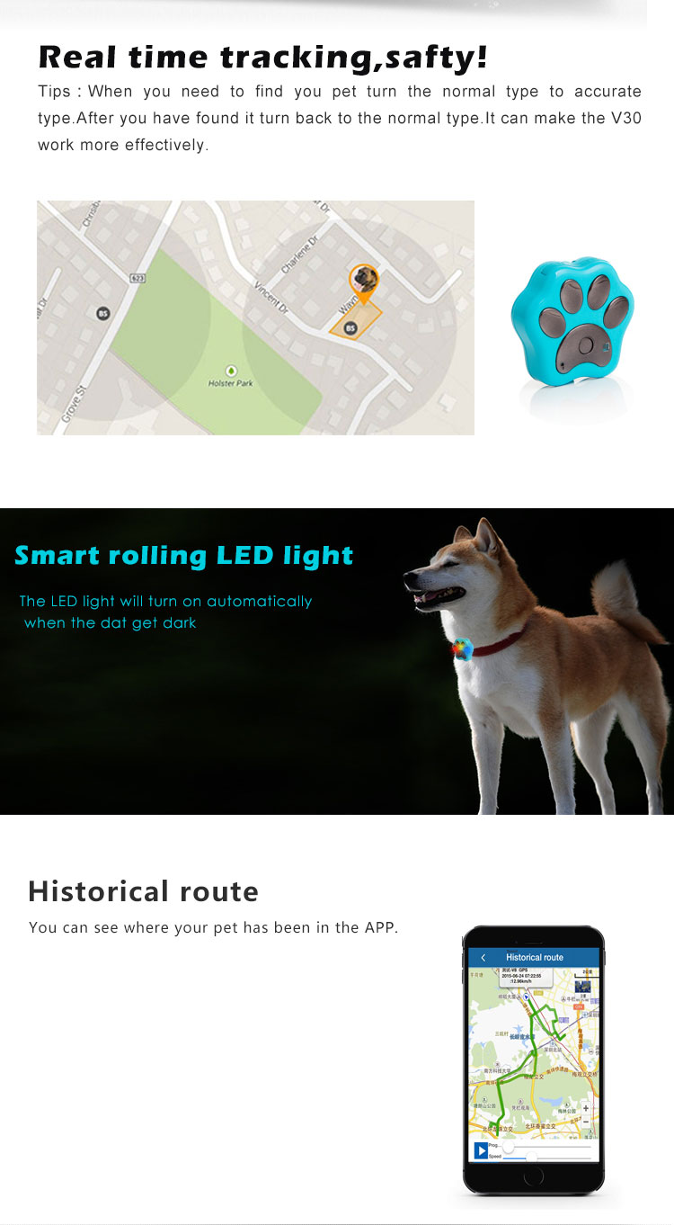 2015 new products cheap smallest waterproof gps dog pet collars tracking chip for cow gps tracker