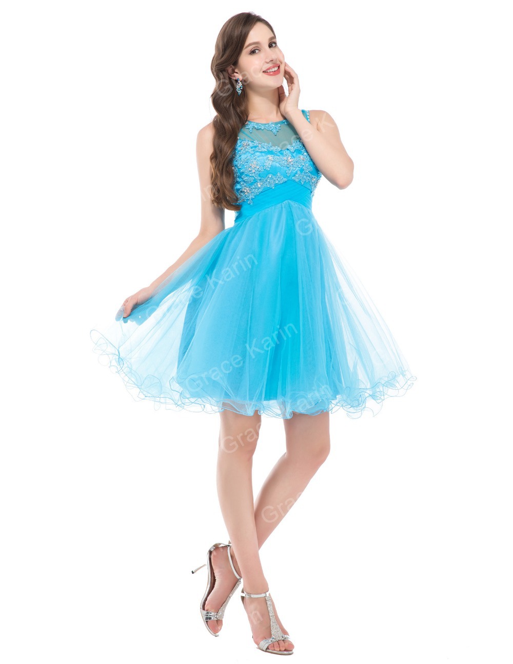 Short Prom Dress CL6151-3#, View short tutu prom dresses, Grace Karin ...