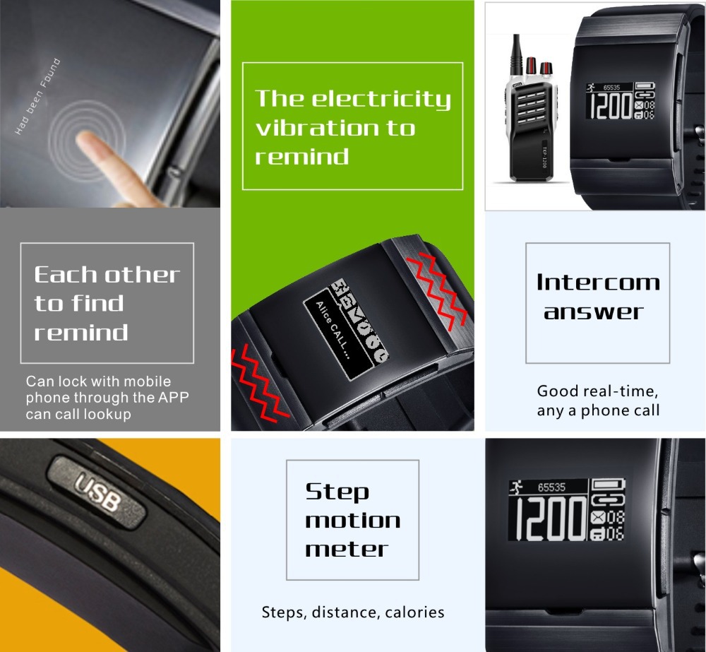 Sifwatch3.1 Bluetooth Watch Activity Tracker. Super Long Battery Life